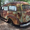 1949 CHEVY SUBURBAN - GREAT PATINA - CLAMSHELL DOORS - XTRA FRONT & REAR FENDERS