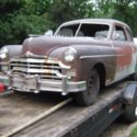 1949 CHRYSLER WINDSOR 2DR HT,ALL ORIGINAL & COMPLETE-VERY SOLID CO. CAR-NO RES.