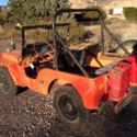 1949 CJ2 WILLY&#039;S JEEP  WILLYS CJ 4X4 RUNS GOOD MOAB ADVENTURE STOCK ENGINE