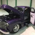 1949 Custom chevy hot rod pickup, chopped top suicide doors