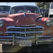 1949 Dodge Meadowbrook Sedan White Fluid Drive