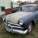 1949 Ford business coupe shoebox project, solid metal, very complete