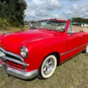 1949 FORD CUSTOM CONVERTIBLE HOT ROD. NICE FLORIDA CAR