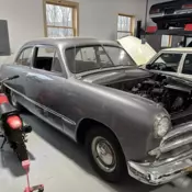 1949 Ford Custom Coupe Grey deluxe