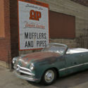 1949 Ford Custom Roadster Flathead V8  convertible hot rat rod patina old school