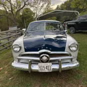 1949 Ford Custom Sedan Blue Custom