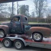 1949 Ford F Pickup Black