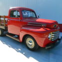 1949 Ford F1 Pickup Truck Stakebed Inline 6 3-spd