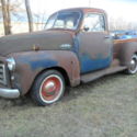 1949 gmc 100  5 window truck kansas barn find