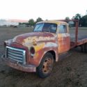 1949 gmc 300 2 ton flatbed truck