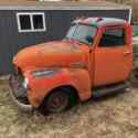 1949 GMC 3100 Pickup Orange RWD Manual