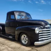 1949 GMC Pickup Black RESTORED 3100 5 WINDOW NICE CHEVY