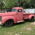 1949 International KB-3 long bed pick-up with extra parts