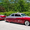1949 Mercury Eight Custom Coupe with matching steel trailer