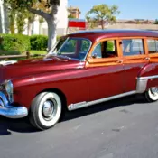 1949 OLDSMOBILE FUTURAMIC 88 STATION WAGON HYDRAMATIC W/ ROCKET V8 CA CAR