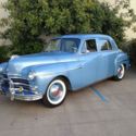 1949 Plymouth Deluxe 4 Doors Blue