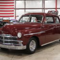 1949 Plymouth Deluxe  9118 Miles Burgundy Coupe 6 Cylinder Manual