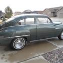 1949 Plymouth P-17 Turtleback  Green   Manual Transmission