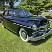 1949 Plymouth Special DeLuxe Sedan Black