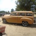 1949 PLYMOUTH SUBURBAN 2 DR WAGON NEEDS FLOORS MOTOR HAS HOLE IN BLOCK
