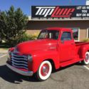 1949 Red Chevrolet Thrifmaster show truck restored to better than new. Classic