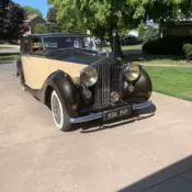 1949 Rolls-Royce Silver Wraith Sedan Brown Limousine
