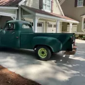1949 Studebaker Pickup Pickup Green stock