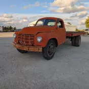 1949 Studebaker Pickup Pickup Orange flatbed
