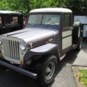 1949 Willy Overland Jeep pickup rust free 4x4 50&#039;s Chevy 230 6 cyl Restore/drive
