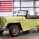 1949 Willys Jeepster  4194 Miles Yellow Convertible 4 Cyl Manual