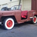 1949 WILLYS JEEPSTER CONVERTIBLE GREAT STARTER FOR WHAT YOU WANT TO MAKE OF IT