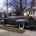 1950 3100 patina original motor and trans 4speed lowered