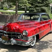 1950 Cadillac Series 61 Coupe Red