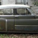 1950 Cadillac Series 62 Sedan. It is a 4 door sedan.
