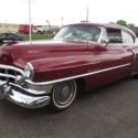 1950 CADILLAC SPORT COUP BASE 33,400 Miles BURGUNDY 2 DOOR 8 CYLINDER AUTOMATIC