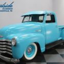 1950 Chevrolet 3100  143 Miles Turquoise Pickup Truck 350 V8 3 Speed Automatic
