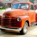 1950 Chevrolet 3100 Pickup Orange RWD Manual 3100