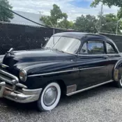 1950 Chevrolet Bel Air Black Business Coupe
