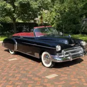 1950 Chevrolet Deluxe Convertible Black deluxe