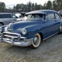 1950 Chevrolet Deluxe Deluxe Coupe 9705 Miles Blue Coupe 216 6Cyl Manual