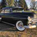 1950 Chevrolet Fleetline Sedan Black RWD Manual Deluxe