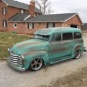 1950 Chevrolet Suburban 3100 5.3 LS Pickup Rat Rod Not Bagged Patina Restored