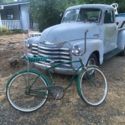 1950 CHEVY 3100 1/2 ton 5 window short bed step side NICE CA Solid Truck
