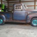 1950 Chevy 3100 Half ton 5 window pickup original - patina rat rod