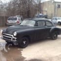 1950 CHEVY BELAIR FLEETLINE FASTBACK 350/AUTO  RUNNING PROJECT
