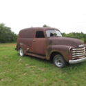 1950 chevy panel hot rod street rod rat rod bbc sbc project 51 52 53 54 V8
