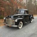 1950 chevy pick up truck step side very clean 6 cyl 3 speed runs great new bed