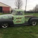1950 CHEVY RAT ROD. ON S-10 CHASSIS. POWER STEARING. DISC REAR BRAKES CRATE 350