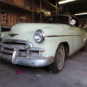 1950 CHEVY STYLELINE DELUXE 2 DOOR CONVERTIBLE 30000 ORG MILES SURF GREEN