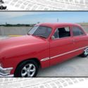 1950 Ford Custom Custom 501 Miles Red  350  headers in take custom Automatic